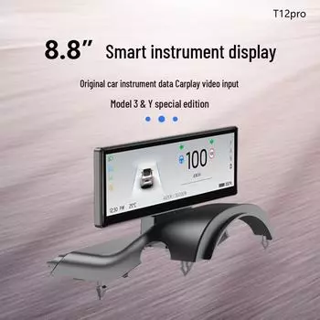 Совместимо с ЖК-дисплеем смарт-приборов Tesla Model 3/Y, CarPlay и Remote OTA. Model Y (2022+)