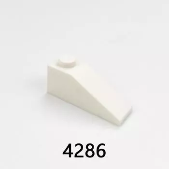 Совместимо со строительными блоками, мелкими частицами, принадлежностями для строительных блоков, 4286 деталями для строительства дома, 1*3 длинными наклонными кирпичами, 10 шт. 1Kg