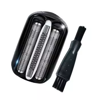 Совместимое с Braun 32B сменное лезвие с сеткой, внутреннее лезвие, интегрированное сменное лезвие из стали, совместимое с Braun Series 3, сменная часть 32B