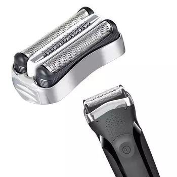 Совместимое с Braun S3 сменное лезвие 32B для бритвенной головки, сменное лезвие для бритвы Braun Series 3 3000S 3010S 3020S 3030S 3040S 3080S 350CC 370CC серебряный