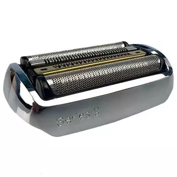 Совместимое с Braun Series 9 сменное лезвие сменное бритвенное лезвие HSTCL Net Blade Интегрированная кассета F/C92S Лезвие/внутреннее (Серебряный) серебряный