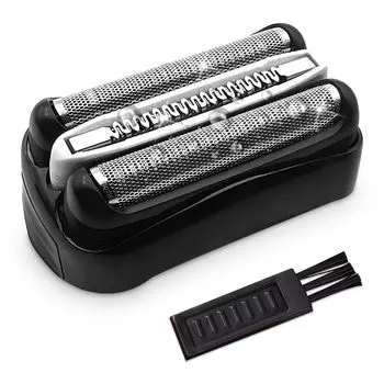 Совместимое с бритвой Braun сменное лезвие для бритвы Series 5 52B, сменное лезвие для бритвенной головки, сетчатое лезвие, внутреннее лезвие, встроенная кассета