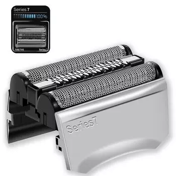 Совместимое с бритвой Braun сменное лезвие серии 7 70B 70S Совместимое с бритвой Braun сменное лезвие серии 7 Интегрированное сетчатое лезвие и внутреннее лезвие
