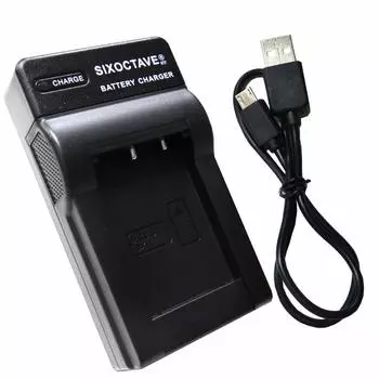 Совместимое с Sony быстрое зарядное устройство для цифровых камер USB-зарядное устройство, совместимое с зарядным устройством для камеры с оригинальным совместимым NPBX1USBJ7A [SIXOCTAVE]