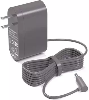 Совместимое с VHBW зарядное устройство Dyson V8 V7 V6 зарядное устройство Dyson SV07 SV09 SV10 DC74 адаптер переменного тока Dyson сертификация PSE DC58, DC59, DC60, DC62, 26,1 В 1,8 м