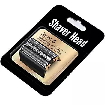 Совместимое сменное лезвие для бритвы 52B, встроенное сменное лезвие коричневого цвета, серия 6, применимо к лезвию 5090/внутреннему F/C 52S/52B, черному, коричневый