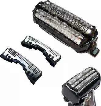 Совместимое сменное лезвие для бритвы, внешнее лезвие, внутреннее лезвие, внутреннее лезвие, сменное сменное лезвие для бритвы, совместимый черный мужской набор, ES9087, чёрный