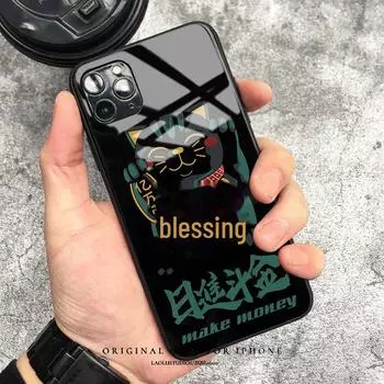 Совместимое закаленное стекло для iPhone 15 Pro, Huawei, Xiaomi, iPhone XR/14 Pro - National Trend Design iPhone 12