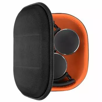 Совместимость чехла для наушников Geekria Case Shield, жесткий дорожный чехол, совместимый с игрой Arka AKG N60NCBT, включает в себя чехол для хранения Y55, чёрный