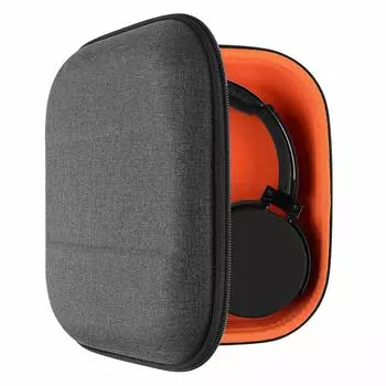 Совместимость чехла Geekria Чехол для наушников Shield Hard Case Дорожный жесткий чехол Совместимость с Sony Чехол для хранения В комплекте WH-1000XM6, WH-1000XM5,