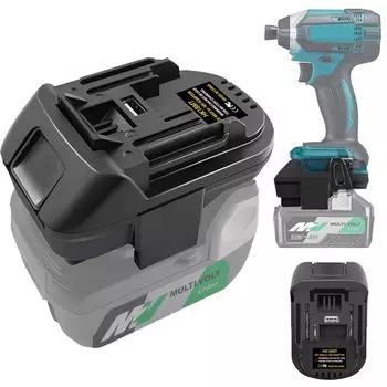 Совместимость Hikoki с Makita Совместимость Hikoki Makita 18V инструменты могут использоваться с Hikoki Оригинальная совместимость может использоваться с Makita 18V инструменты Hikoki