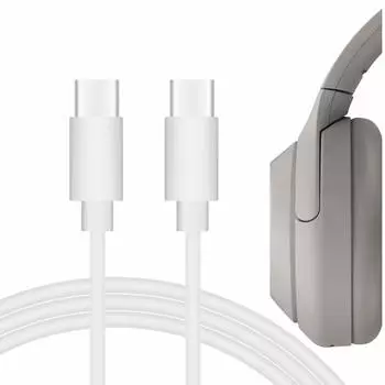 Совместимость кабеля зарядки Geekria Кабель для зарядки совместим с Sony LinkBuds INZONE Buds Type-C USB-C USB-C WH-1000XM5 WH-XB920N WH-ULT900N