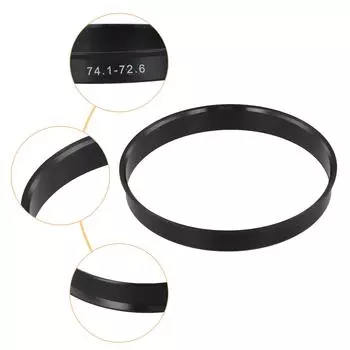 Совместимость Новое центрирующее кольцо ступицы Центрирующее кольцо ступицы для BMW Центрирующее кольцо ступицы Пластиковое 74,1 мм центрирующее кольцо ступицы CHINA