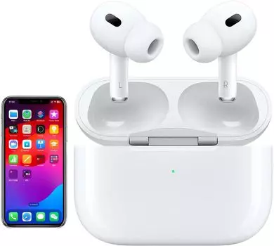 Совместимость с AirPods Качество звука Превосходное качество звука Беспроводные наушники Airpots Bluetooth, оснащенные Bluetooth Режим бинаурального шумоподавления Bluetooth
