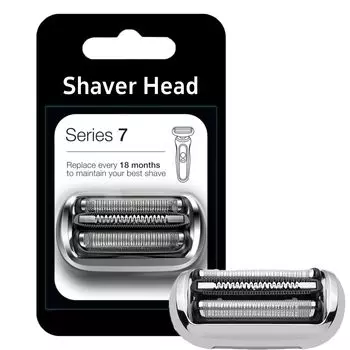 Совместимость с Braun series 7 73S Сменное лезвие Сетчатое лезвие Внутреннее лезвие, встроенная бритва Совместимый продукт Совместимость с Braun series 7 73S Замена серебряный