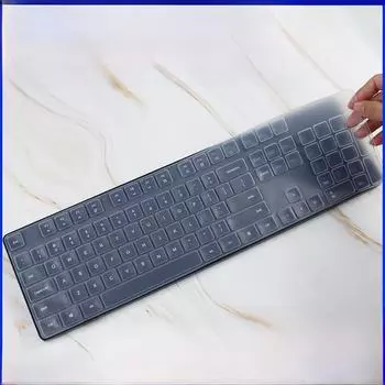 Совместимость с черной беспроводной клавиатурой MI Xiaomi WXJS01YM, силиконовый чехол от пыли null прозрачный