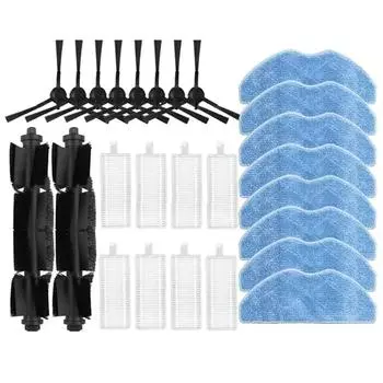 Совместимость с деталями робота-пылесоса EZVIZ RE4/RE4 Plus/RE5/RE5 Plus, сменные фильтры для основной боковой щетки