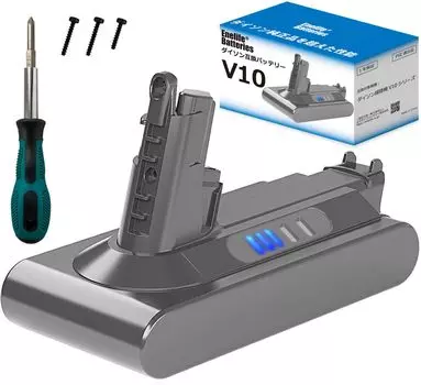 Совместимость с Enelife Dyson Японская компания малого и среднего бизнеса Оснащен аккумулятором с длительным сроком службы V10 Trigger Fluffy Pro Animal Pro без (SV12 и т.д.