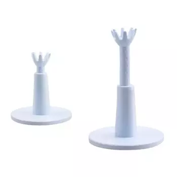 Совместимость с гольфом: тренировочная высота постоянная 57 мм, набор из 2 ти, мат, регулируемый, ти, 77 мм, белый