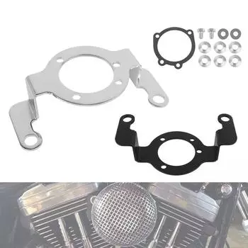 Совместимость с комплектом системы впускного фильтра Harley Softail Tour Street Glide Ultra Classic Road King Air Filter Cleaner Bracket