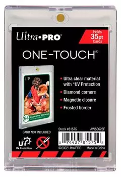 Совместимость с магнитным держателем Ultra Pro One Touch толщиной 1 мм (35Пункт) Прибл. чистый