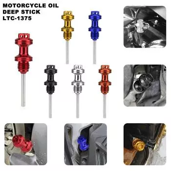 Совместимость с мотоциклами GY60 M20, картингом, питбайком, алюминиевым двигателем, масляным баком, щупом, пробкой, указателем уровня, измерителем уровня синий
