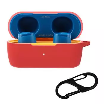 Совместимость с моющимся защитным чехлом Skullcandy-Jib, легкий корпус, ударопрочный водонепроницаемый чехол из силикона чёрный