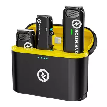 Совместимость с наградой DGP Gold Award 2023 года Микрофон Hollyland Lark C1 Pin Беспроводной микрофон Внешний микрофон Maho Версия Lightning Совместимость с