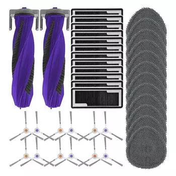 Совместимость с Narwal 001 Основная боковая щетка Hepa фильтр швабры аксессуары запасные части