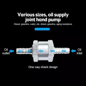 Совместимость с обратным клапаном дизельного топлива, простота установки
