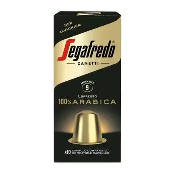 Совместимость с Segafredo Nespresso, арабика, 10 капсул.