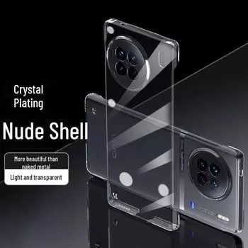 Совместимость с Vivo X100 Ultra, X90s, X100s, X70 Pro+ и X90 Pro — прозрачный ультратонкий чехол для мобильного телефона X60 Pro+