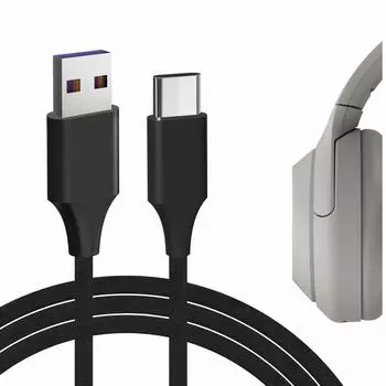 Совместимость зарядного кабеля Geekria Зарядный кабель USB для Sony CH710N Type-C USB-C WH-1000XM5 WH-1000XM4 WH-ULT900N WH-XB920N