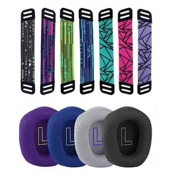 Совместимые амбушюры-губки для гарнитуры Logitech G733 Lightspeed RGB Аксессуары