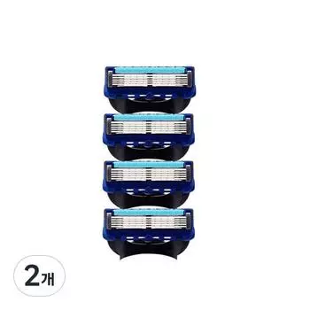 Совместимые бритвенные лезвия премиум-класса Qzio Gillette, 4, 2, корейское бритвенное лезвие