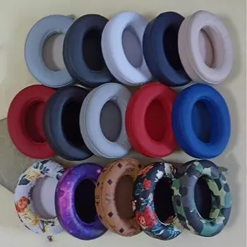 Совместимые чехлы для наушников Magic Sound Studio2/Studio3 — защитные губчатые подушечки для звукорежиссеров one красный