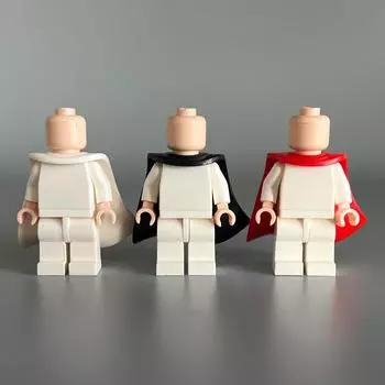 Совместимые детали из небольших строительных блоков, миниатюрные аксессуары, накидка 0,1 кг