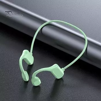 Совместимые с Bluetooth 5.0 наушники-крючки с костной проводимостью водонепроницаемые беспроводные спортивные наушники для мобильного телефона чёрный