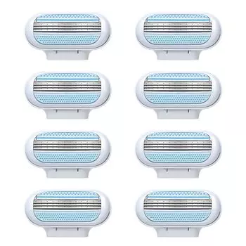 Совместимые с Gillette Venus сменные лезвия для женщин Venus Razor Manual Razor Ladies Razor Сменные лезвия 8 шт. Сменный элемент Бритва