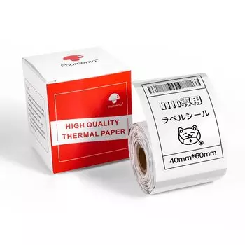 Совместимые с Phomemo M110 прозрачные этикетки-наклейки прямоугольные типа 130 для термоэтикеток терморулон адрес для термоэтикеток коммерческий ручной рулон