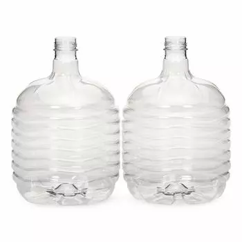 Совместимые с водяным сервизом бутылки PET объемом 12 л, набор из 2 горлышек с 2 крышками, в комплект не входят (винтовой тип) вода