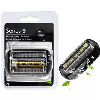 Совместимые сменные лезвия Braun для Series 9 Сменные лезвия 92S 92B Сменные лезвия, совместимые с Series 9 Бритвенная головка Series 9 Braun чёрный