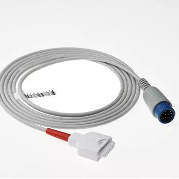 Совместимый 12-контактный разъем Comen C30 с 11-контактным монитором MASIMO, удлинительный зонд пульсоксиметра SPO2, удлинительный провод датчика SPO2, ствол устройства для измерения кислорода в крови