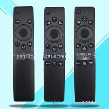 Совместимый голосовой пульт ДУ для изогнутого 4K Smart TV Samsung (Модель BN59-01259D0124201244A) Chinese infrared version чёрный