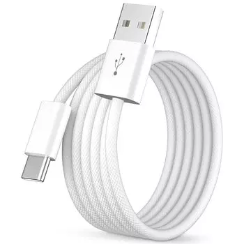 Совместимый кабель для зарядки iPhone16/15 USB-C, совместимый с Carplay, 1 м, USBA From Type-C, совместимый с iPhone15 16 Pro Max Plus/iPad Pro/iPad 10/Air 5/4/iPad