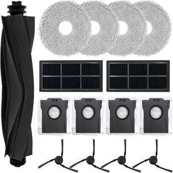 Совместимый комплект аксессуаров для робота-пылесоса Dreame X40 Ultra Complete / X40 Pro / S30 Pro Ultra разноцветный