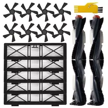 Совместимый комплект сменных аксессуаров из 16 предметов для Neato Botvac серии D и Connected серии: Съемная конструкция, фильтры премиум-класса разноцветный