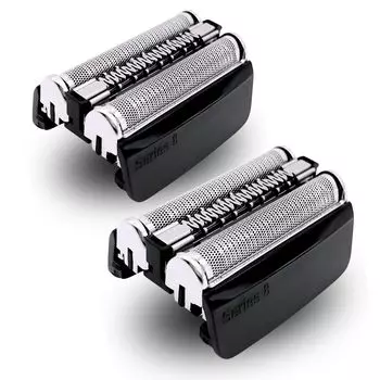 Совместимый набор сменных лезвий Braun Series 8 из 2 шт. Электробритва S8, сменное лезвие для бритвы Braun Razor Net Blade, встроенная внутренняя головка лезвия 8391cc