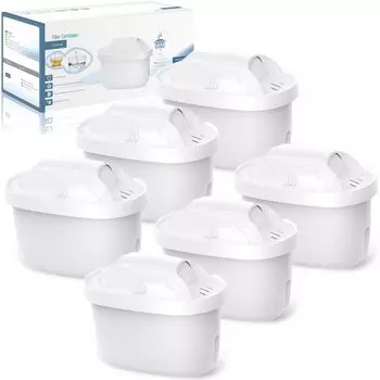 Совместимый очиститель воды Brita Cartridge Водоочиститель Maxtra Brita Brita Cartridge Сменный картридж Японская спецификация Набор из 6 шт.