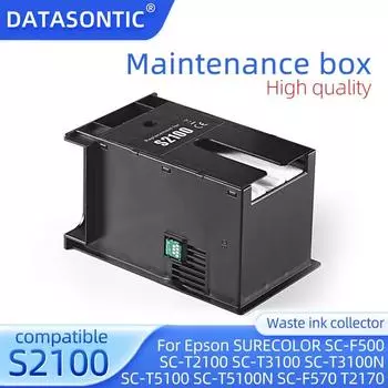 Совместимый S2100 SC13MB C13S210057 Ящик для обслуживания принтера Epson SC-T3180N SC-T5180N SC-T5180 T3180D T3130 Резервуар для обслуживания принтера 1Pcs